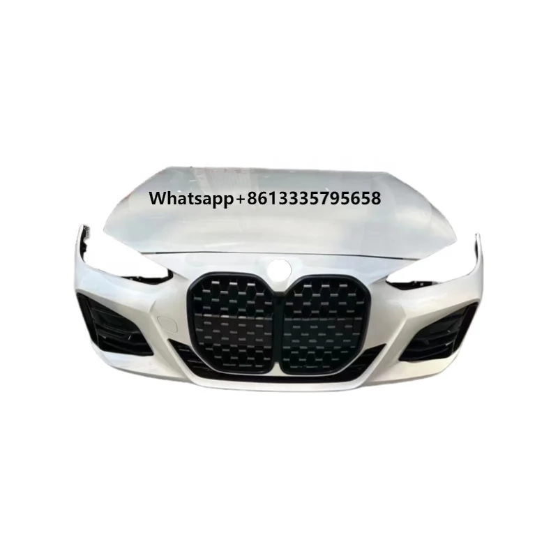 

Used Front Bumper Assembly with Radiator and Hood for 4 Series G22 Perfect Car Accessory