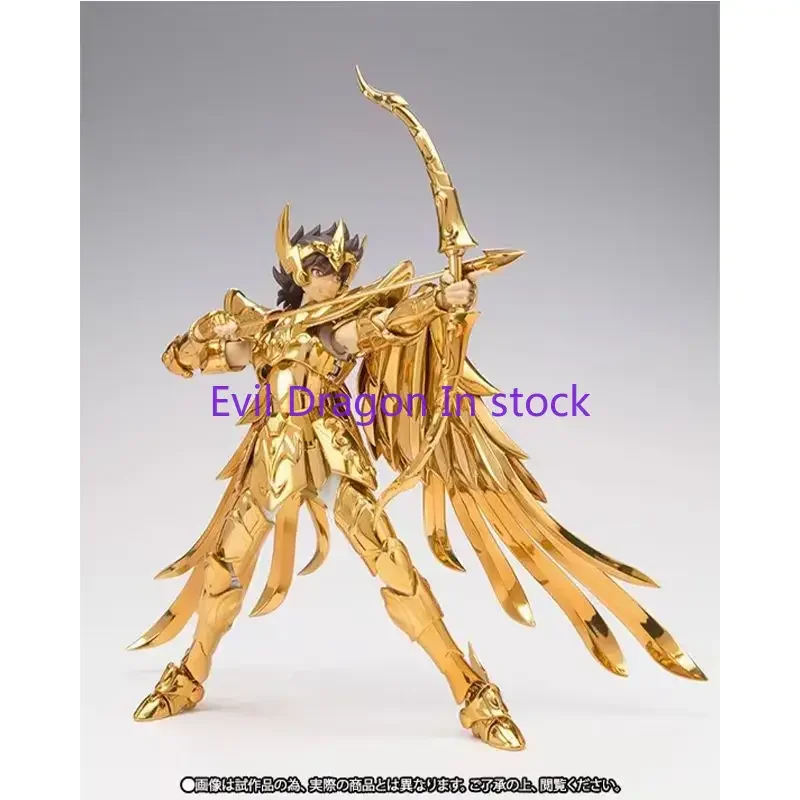 In Stock Original Bandai Saint Seiya Cloth Myth EX Sagittarius Aiolos Original Color Edition Metal PVC Action Figures Model Toys