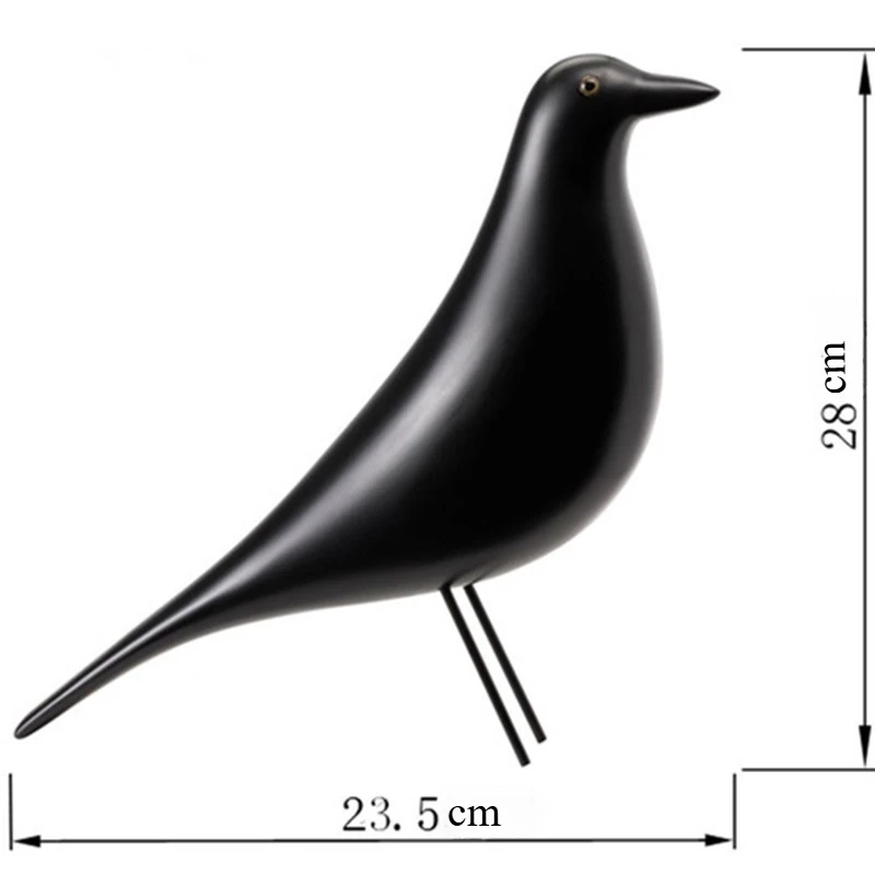 1Pc Nordic Pigeon Eames Bird Family Decoration Simple Creative Holiday Gift Resin Crafts