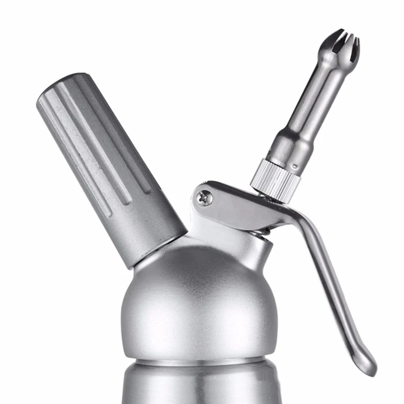 High Quality 500ML Durable Aluminum Cream Whippers Metal Whipped Cream Dispenser Siphon Dessert Tools Good Packing