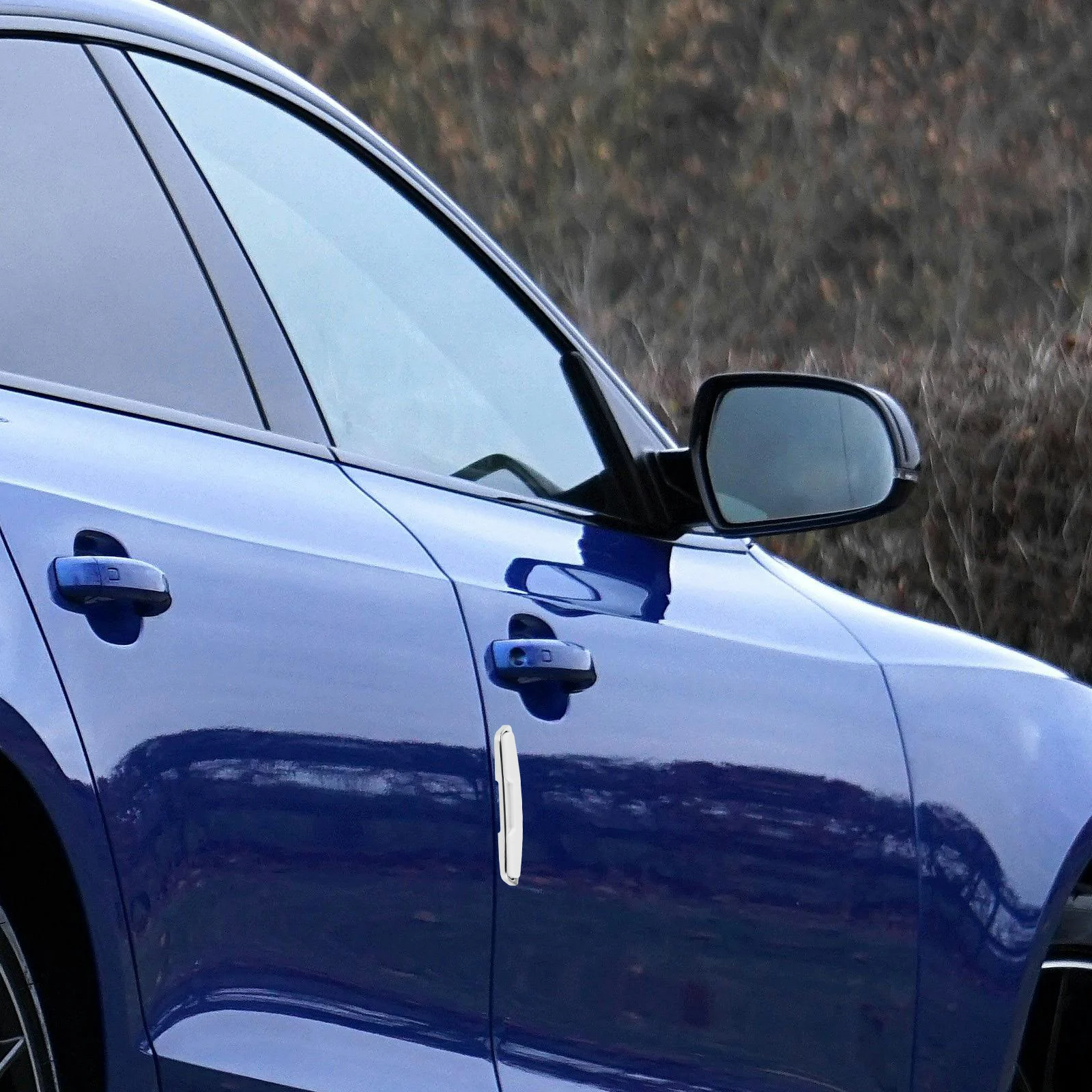 

4 Pcs Door Anti-collision Strip Guard Damper Entry White Car Anti-kick Protectors Guards Baby