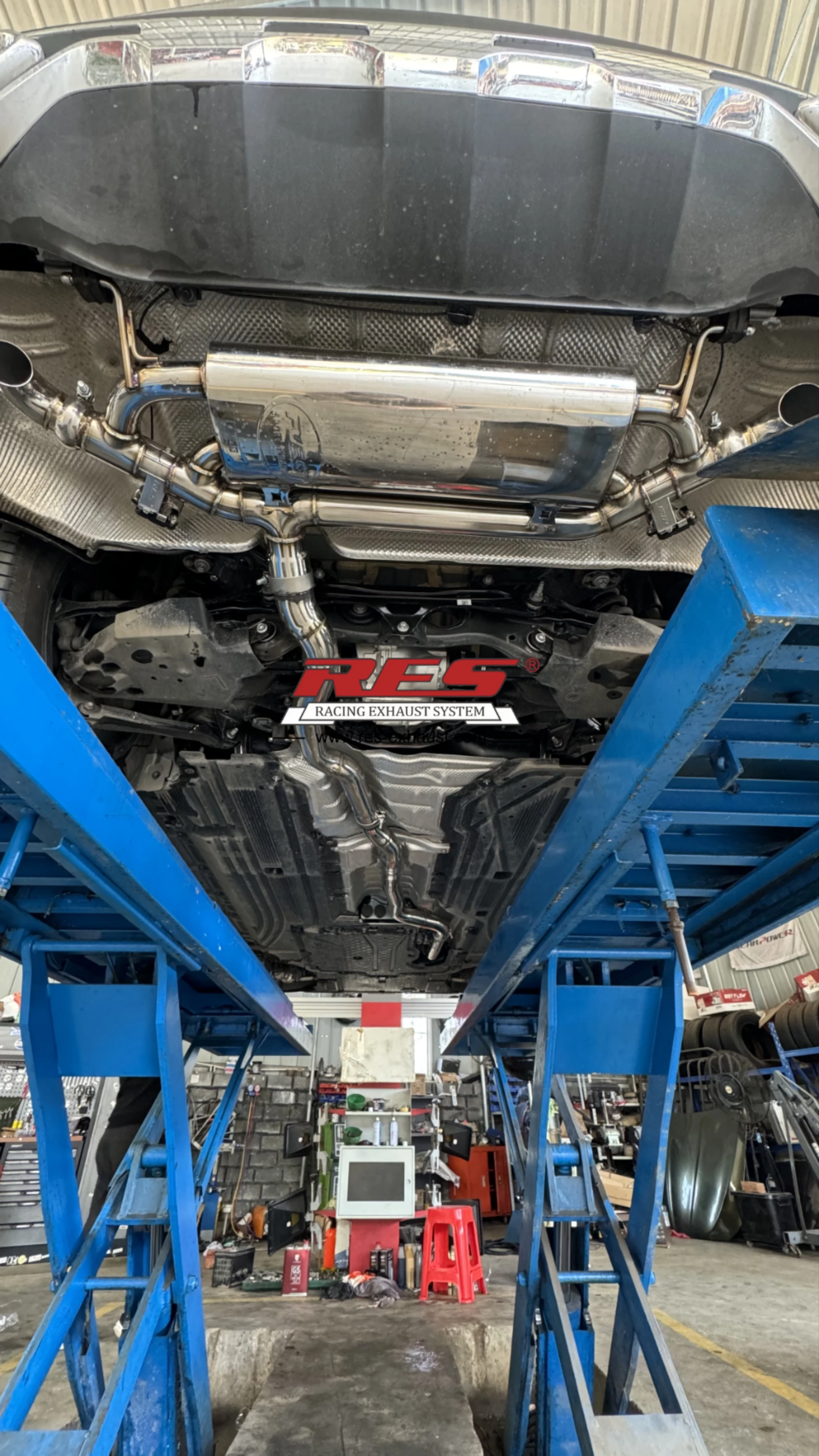 GLC300 X254 Control Valve Catback Exhaust System