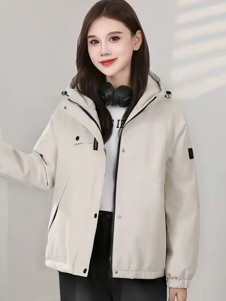 Afslankende of ritsjas Dames casual losvallende herfstkleding Modieuze casual windjack voor dames