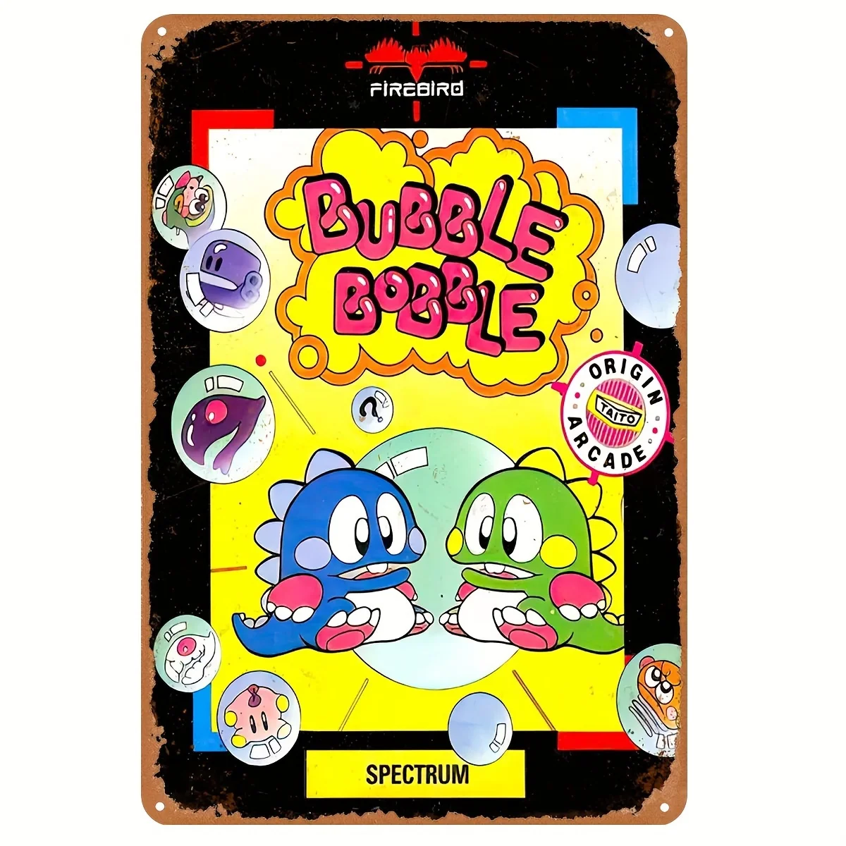 Bubble Vintage Arcade Metal Sign () - Perfect for Home, Bar, Cafe, And Office Decor