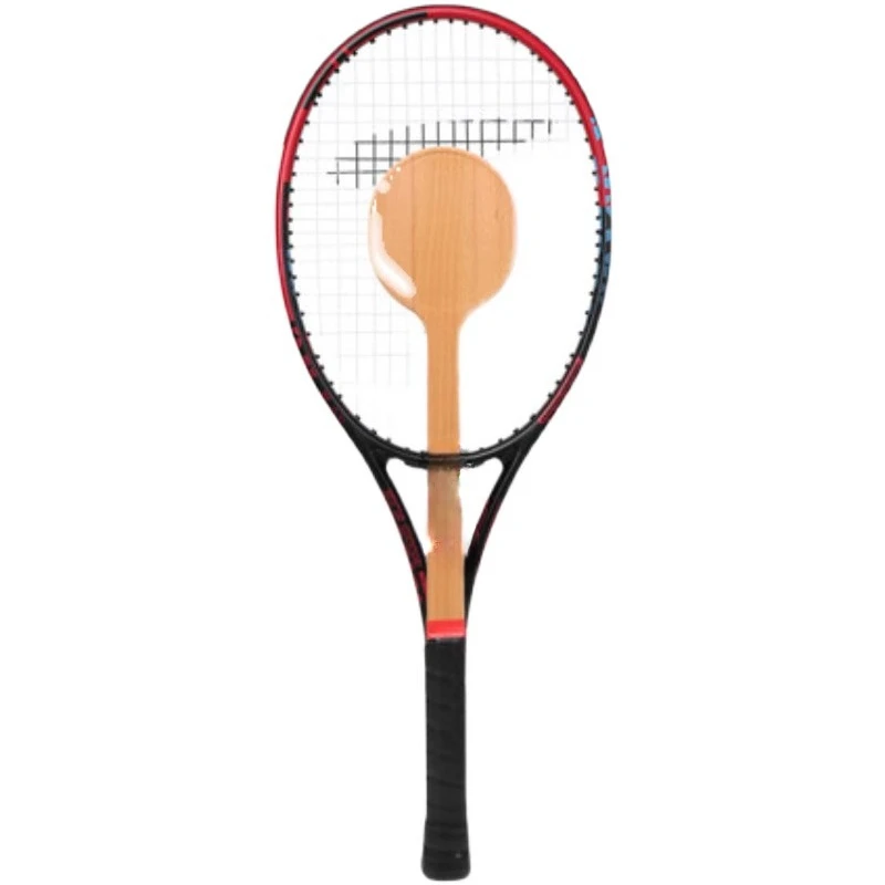 Male and female professional practice racket tennis training wooden racket TSP-600 single