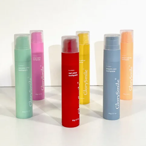 Watermelon Peach Mint Coconut PAP+ Whitening Toothpaste GlorySmile Fresh Breath Crystal Gel Oral Care Fruit-flavored Toothpaste