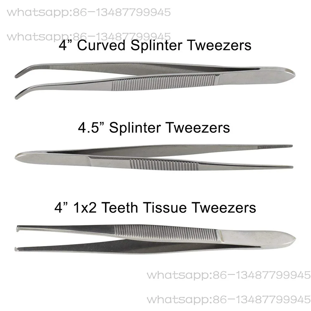 مجموعة تشريح أدوات الفولاذ المقاوم للصدأ عالية الجودة لأدوات الطلاب الطبية #5