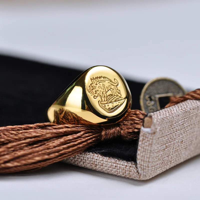 Kingsman Ring The Secret Service Custom Signet Rings For Men Women Cosplay S925 Sliver Color Brass Gold Color Free Engrave Cool