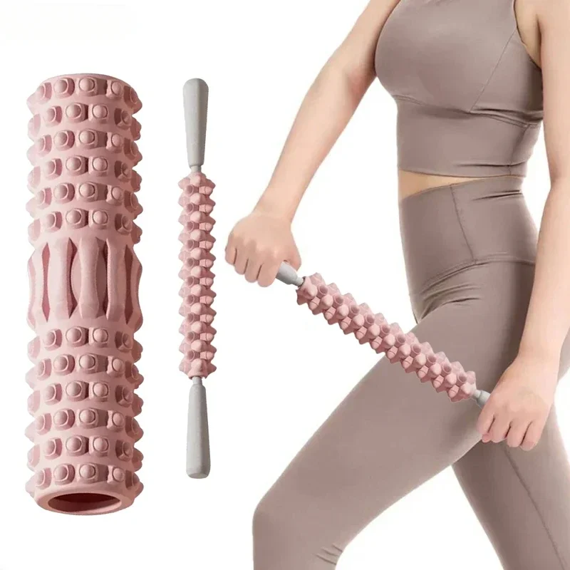 

Foam Massage Roller Hollow Yoga Column Fitness Equipment Muscle Massage Physiotherapy Sports Rehabilitation Yoga Pilates Rolle