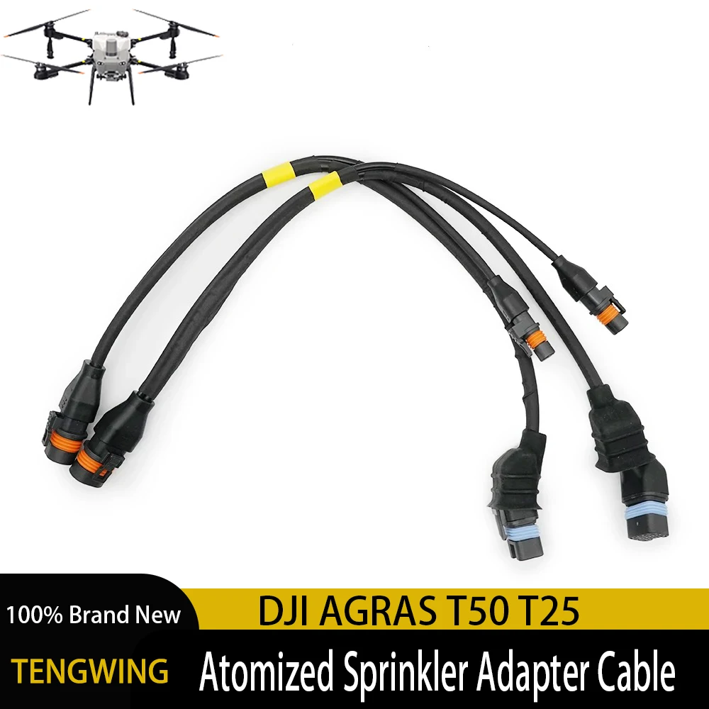 

Atomized Sprinkler Adapter Cable For DJI Agras T50 T25 Farm Spray Drone Plant Protection UAV Repair Spare Part Accessory