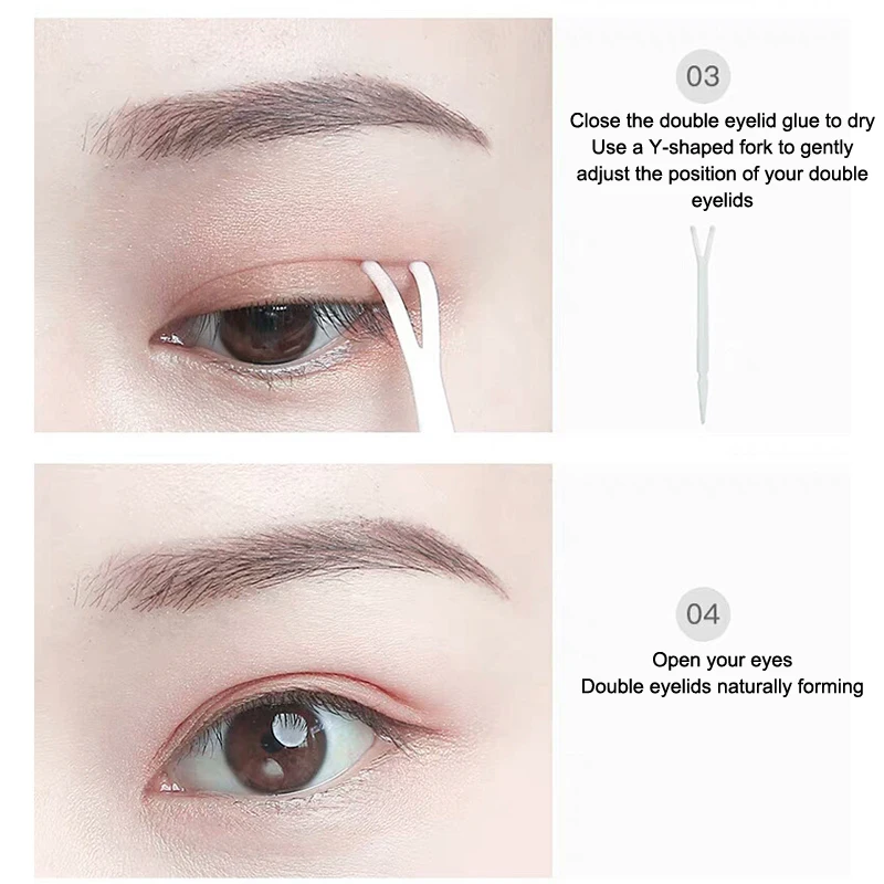 1 แผ่น BEVEL Segmented แพทช์สําหรับ Drooping เปลือกตาเทปที่มองไม่เห็น Double Eyelids สติกเกอร์ที่มองไม่เห็น Fallen Eyelids