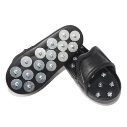 1 Set Flexible Spiked Shoes for Epoxy Floor Coating Epoxy Paint Self-Leveling Cement EVA Soft Material Large Size
