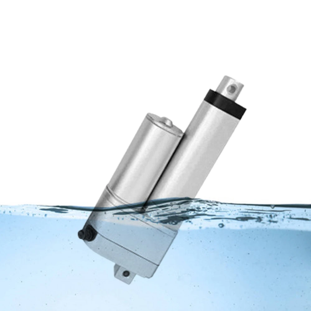Waterproof Ip67 68 Micro Class 2 Industrial 24v 12 Volt Actuated Linear Actuator Actuated