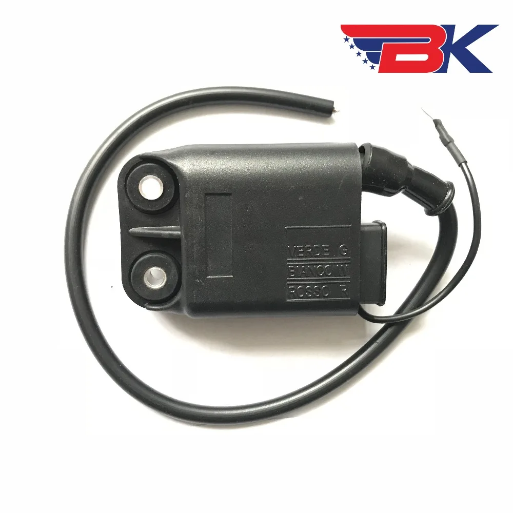 New Ignition Coil CDI Fit For 50CC Piaggio Gilera NRG Sfera Stalker TPH ZIP 50 Scooter Gilera Runner 50 SP Black