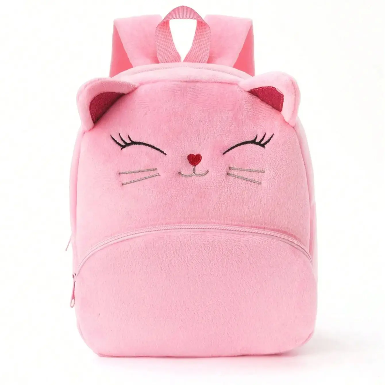 Cartoon Multi-color Animal Children's Backpack Large Capacity Backpack Kindergarten Plush Backpack