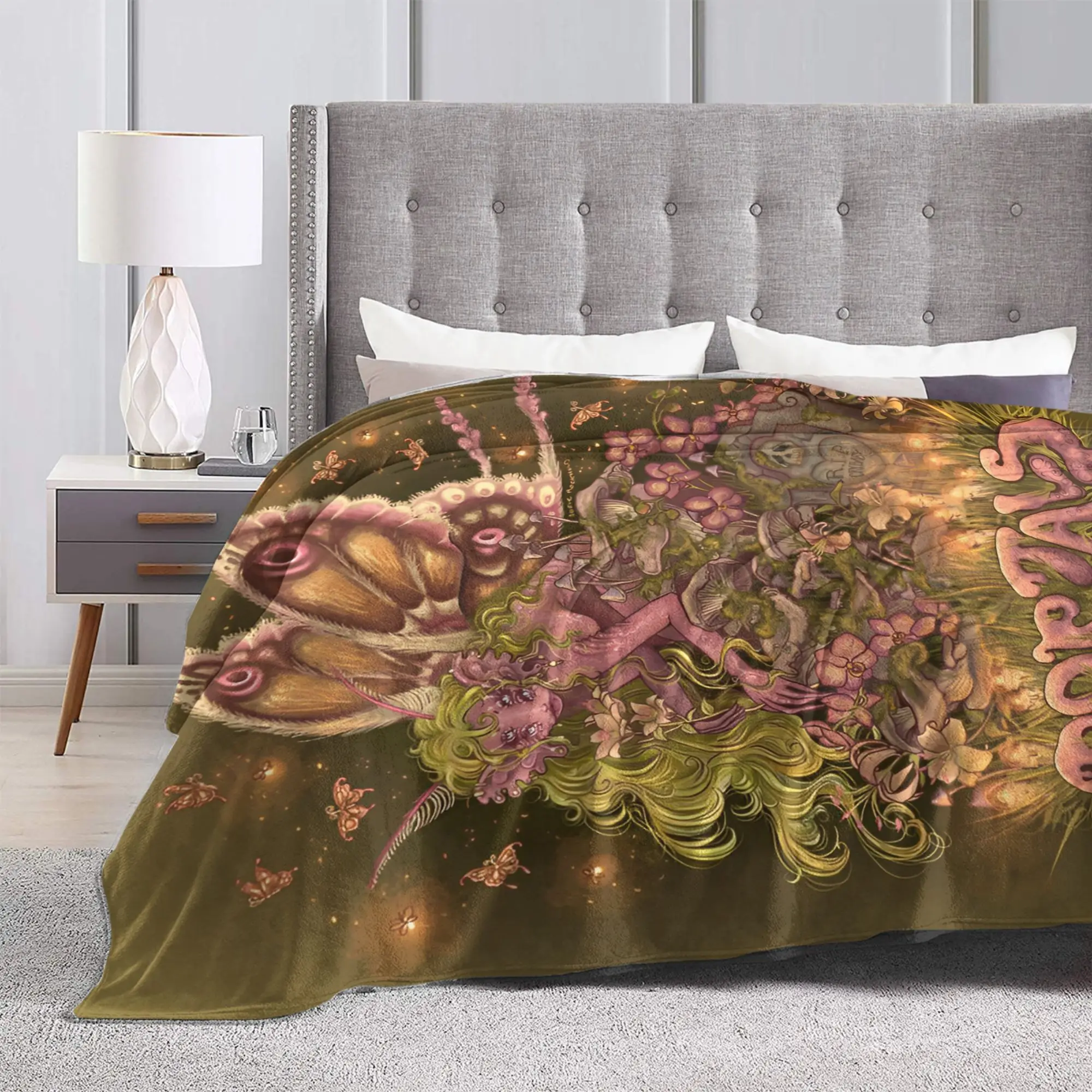 Trilogy Tour Melanies Martinezs Portals Blanket Cover Fleece Singer Lightweight Throw Blanket for Outdoor Travel Bedroom Quilt