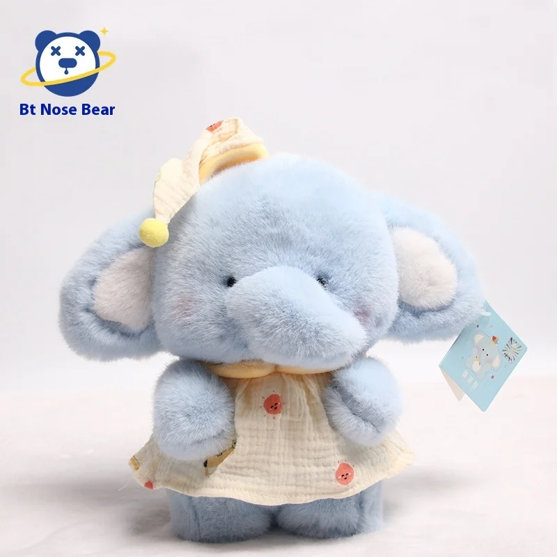 

Snuff Bear Genuine Pajamas Elephant Plush Toy Doll Girl Child Companion Doll Table With Doll Like Pillow Gift