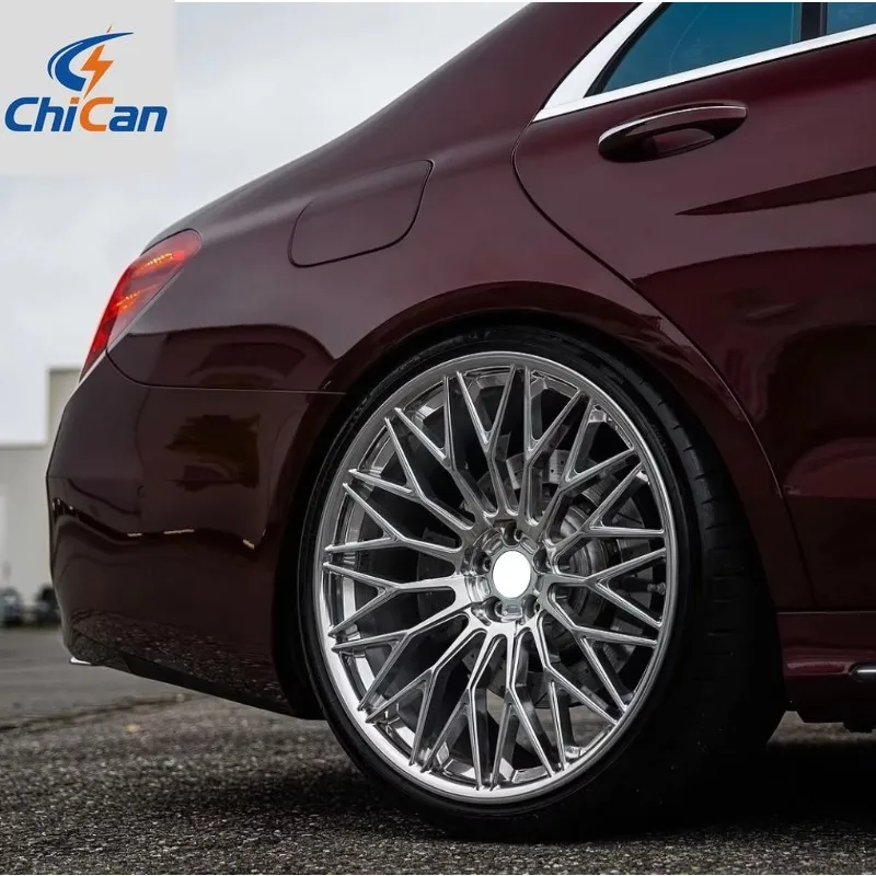 

[2026] Chican Custom Forged Custom Chrome Polished Multi Spokes Design 19-23 Inch Aluminum Alloy Forged Wheels for Maybach for M