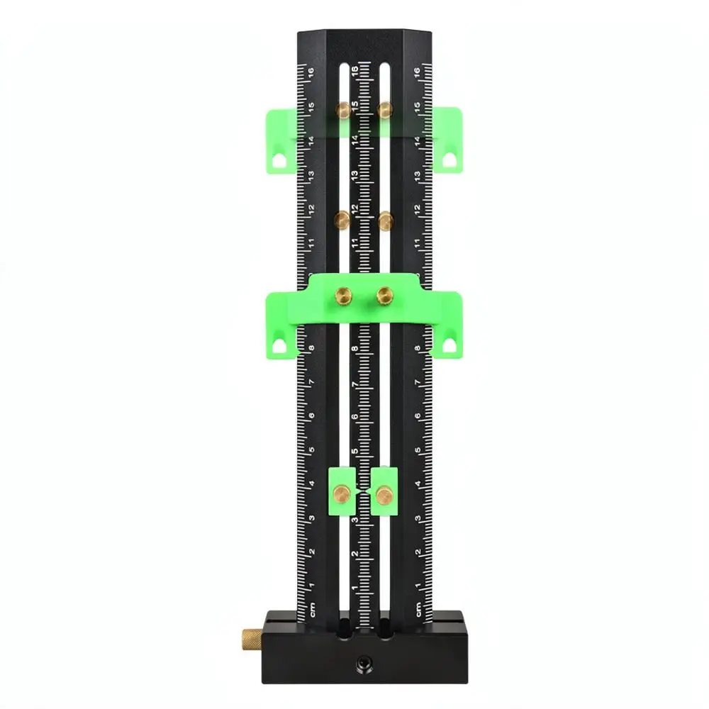 Professional T Type Scriber Woodworking Marking Gauge Parallel Vertical Line Finder Steel Needle For Craft Measuring Aid