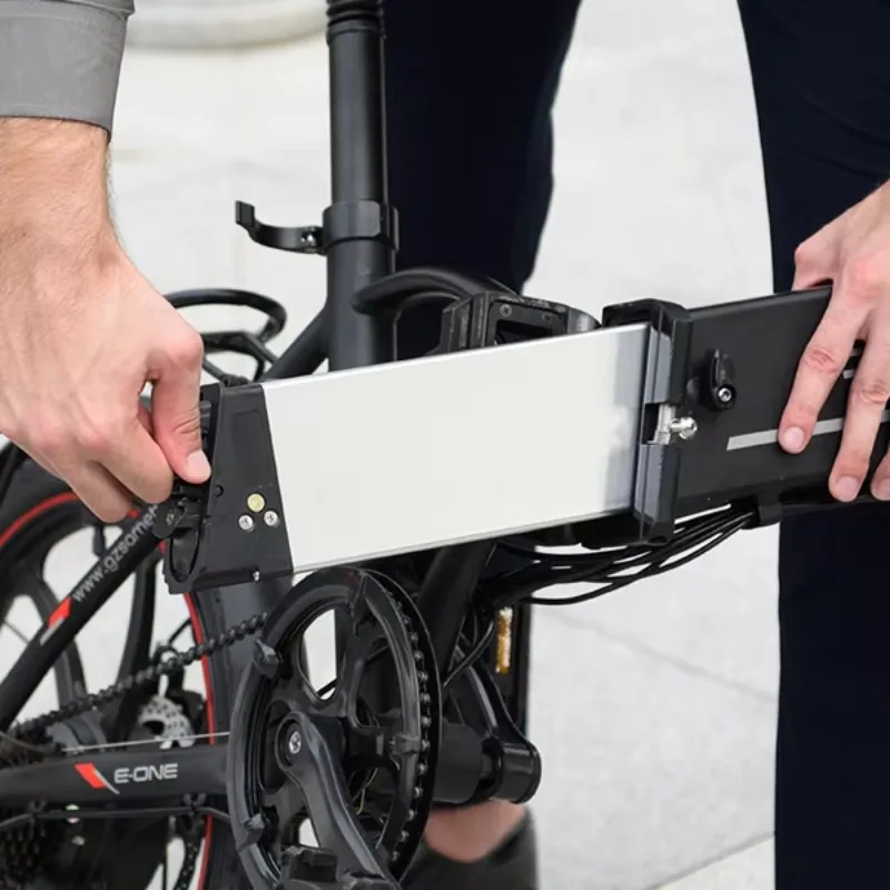 تسليم سريع دراجة كهربائية قابلة للطي 20 بوصة 350 واط Ebike المحور الخلفي المحرك 7 سرعة دراجة كهربائية قابلة للطي