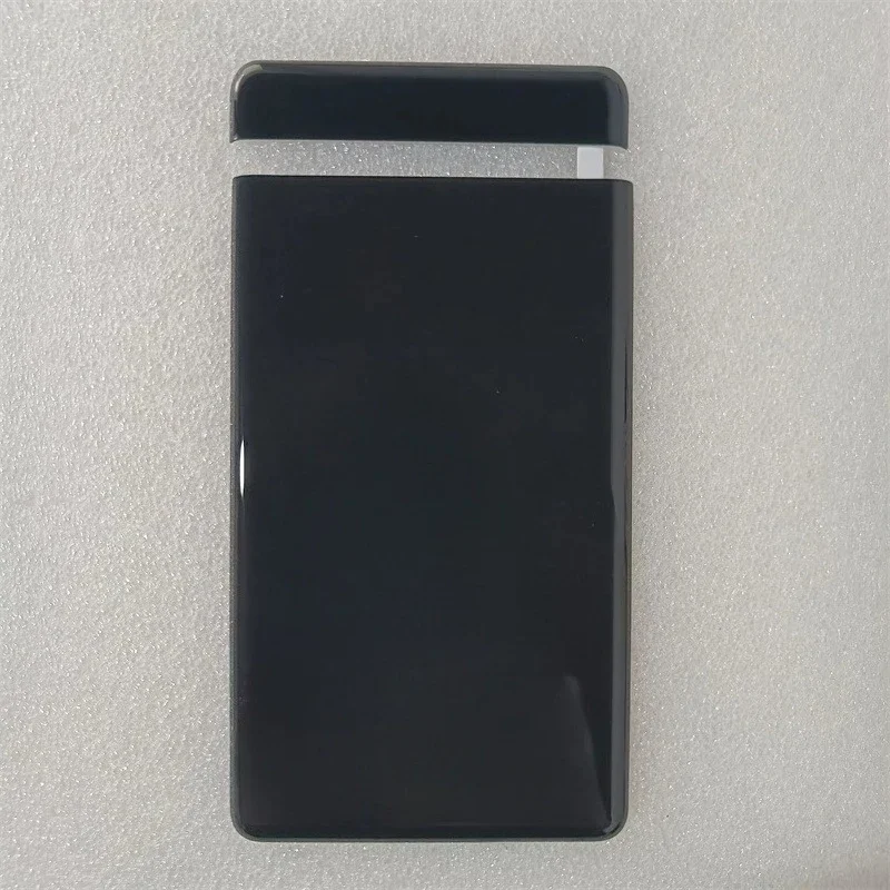 Top Rear Upper Rear Cover Glass Strips +Battery Cover Rear Door Housing Replacement Parts for Google Pixel 7 Pro