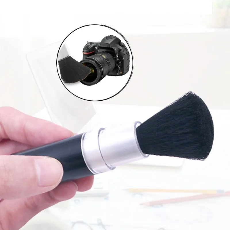 Mini black Dust Cleaning Brush for LED Display Screen Keyboard Cleaner Camera Telescopic Lens Home Succulents Cleaner