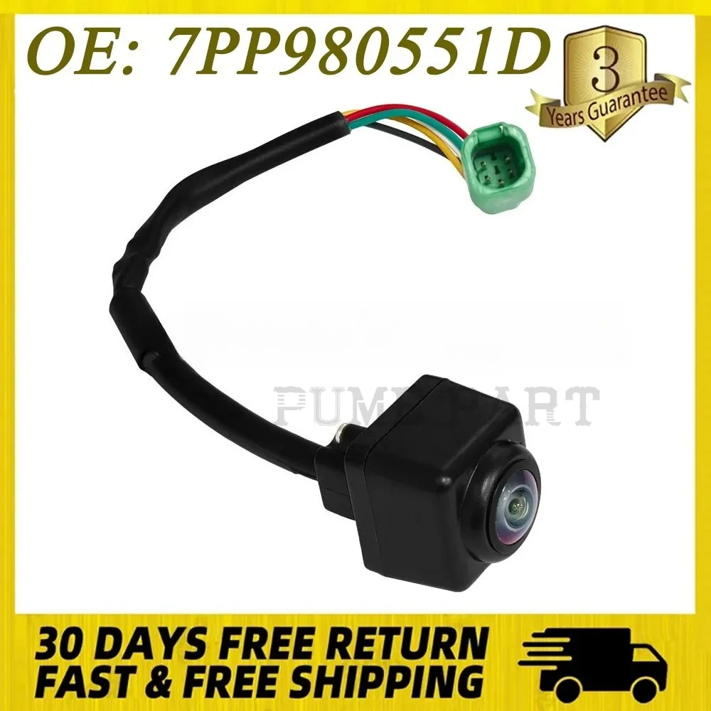 7PP980551D For Porsche Panamera 970 2012-2016 Car Surround View Reverse Backup Parking Reversing Camera Accessories