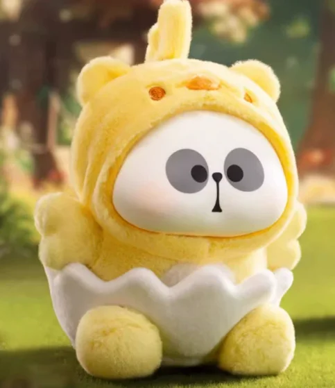 Genuine Mr.Pa Animal Company Limited Series Blind Box Cute Vinyl Plush Pendant Doll Panda Figurine Mystery Box Toys Kids Gifts