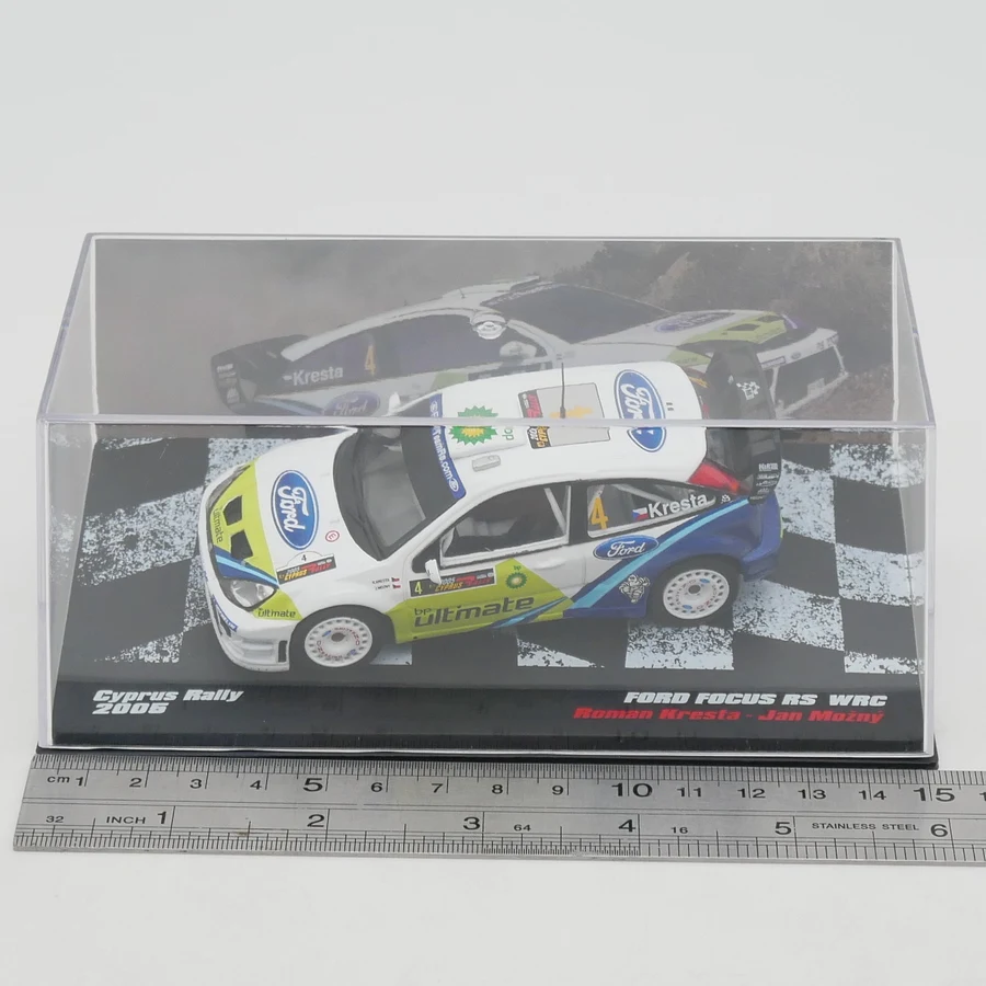 

Diecast Ixo 1:43 Scale Ford Focus RS WRC 2005 Ford Focus Rally Car Model Alloy Car Model Collectible Toy Gift Souvenir Display