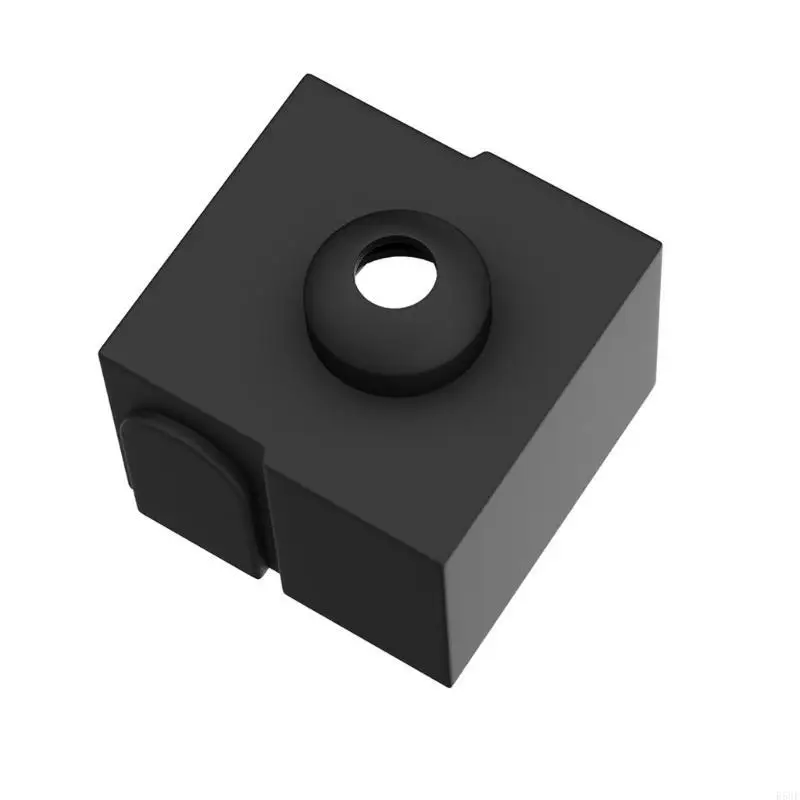 

R58F 1/4PCS с подогревом блок силиконовой крышка носка горячая крышка для 3D CR10