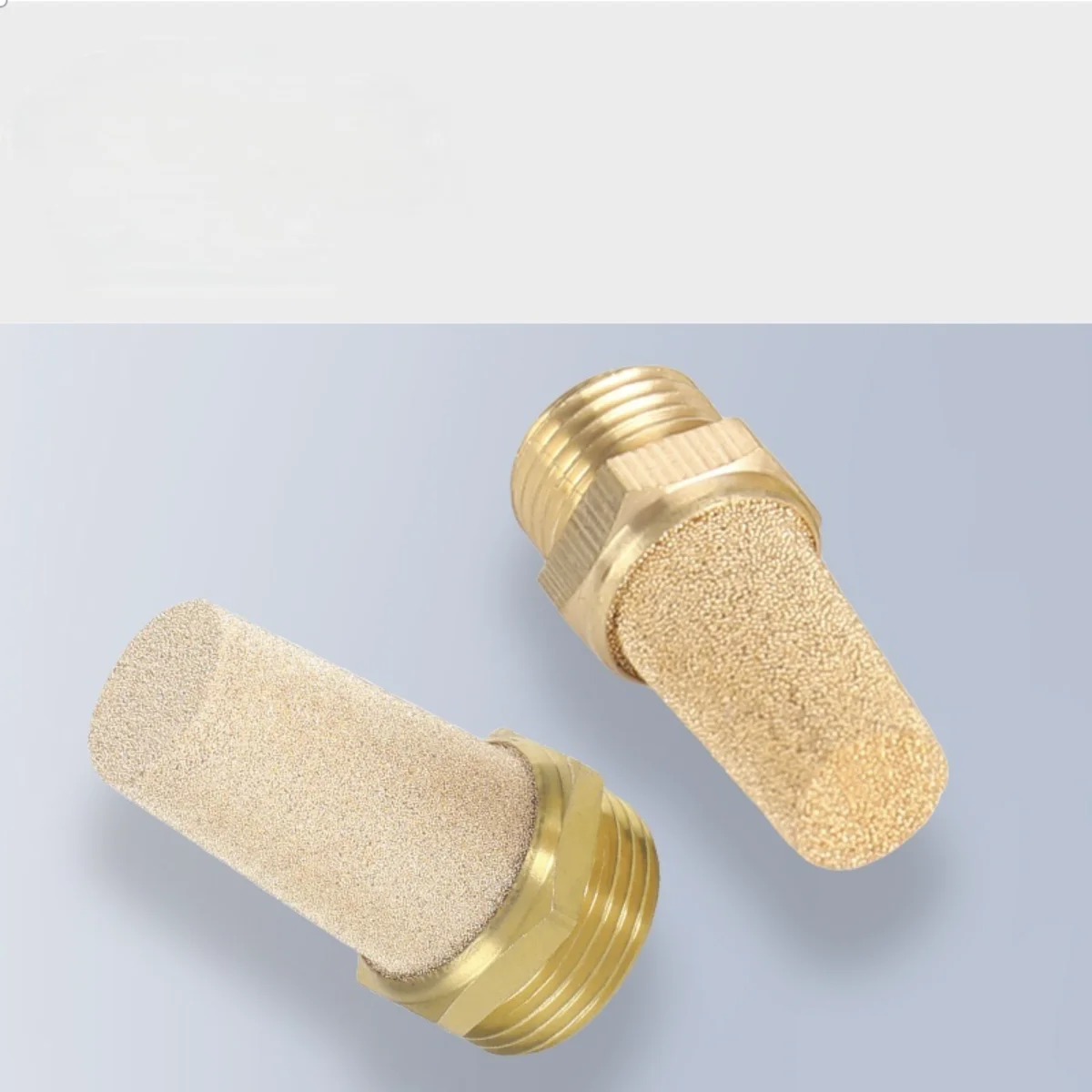 Knalpot pneumatik mengurangi kebisingan udara, terbagi menjadi 6 titik M5/1/2/3/4, kuningan 1 inci, dapat disesuaikan.