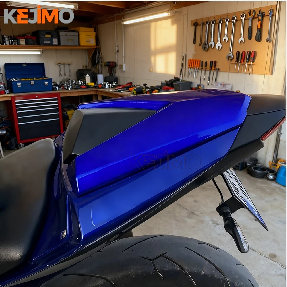 Capa de assento traseiro para motocicleta, abs, pillion, para yamaha yzf-r3 yzf r3 r25 2013-2018 2019 2020 2021 2022 2023 YZF-R3 abs mt 03 25
