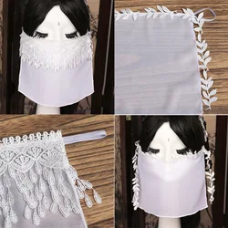 Chinese Clothing Accessories Beautiful Ancient Style Veil To Cover Umbrellas For The Garden Face Mask Cosplay Lace Umbrella Bag