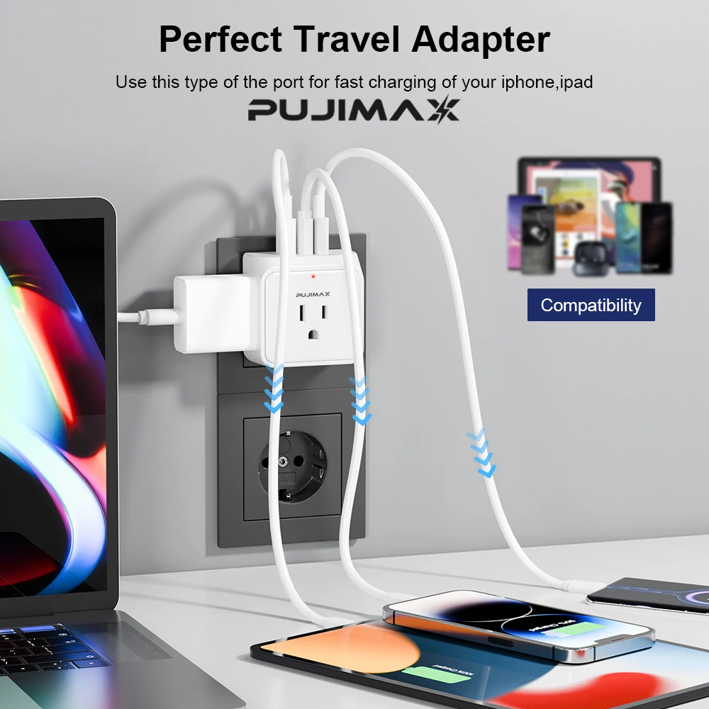 Universal Travel Power Adapter 5