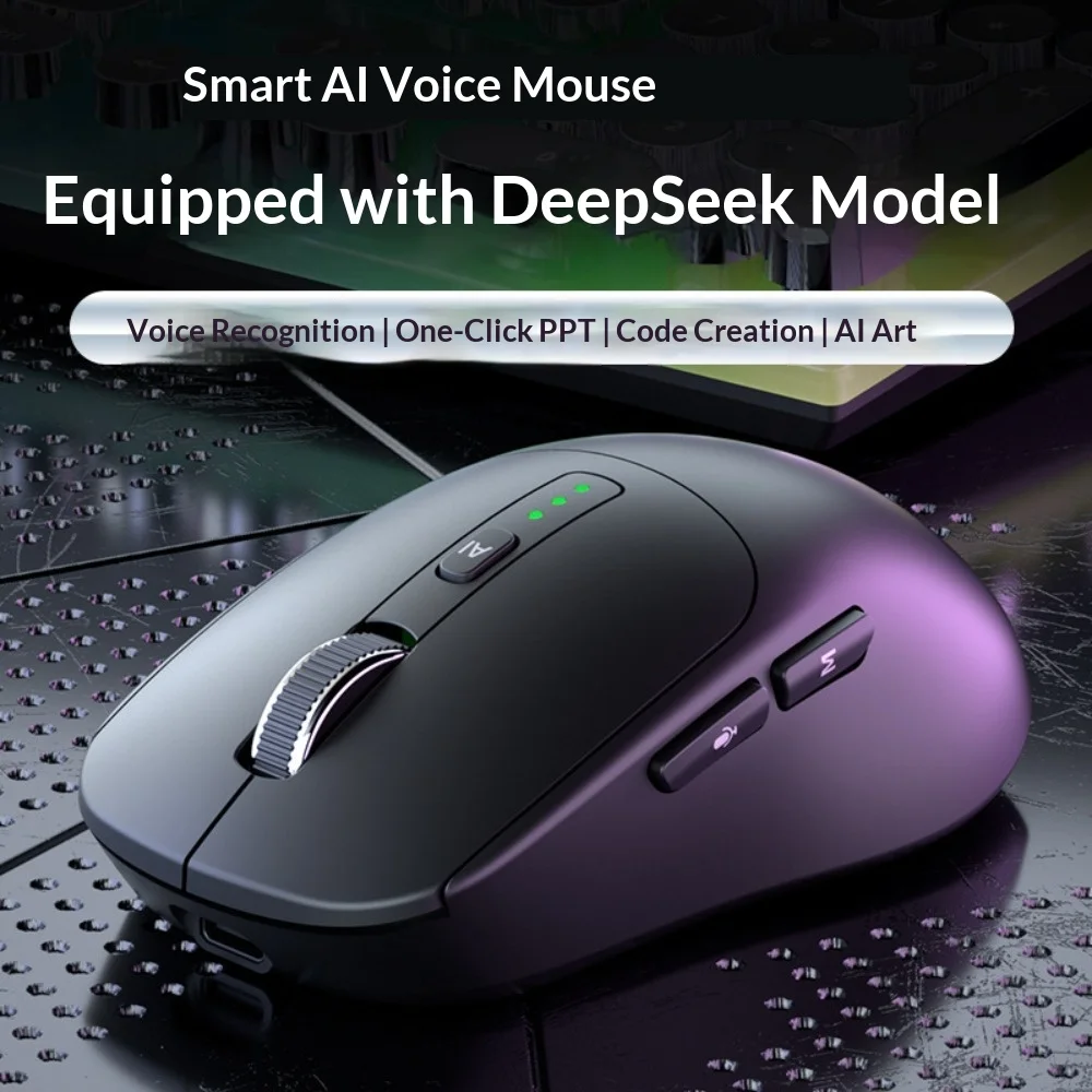 Lightweight Wireless Gaming Mouse RGB Backlight Rechargeable 2.4G Bluetooth Dual Mode Programmable Mice High Precision Tracking