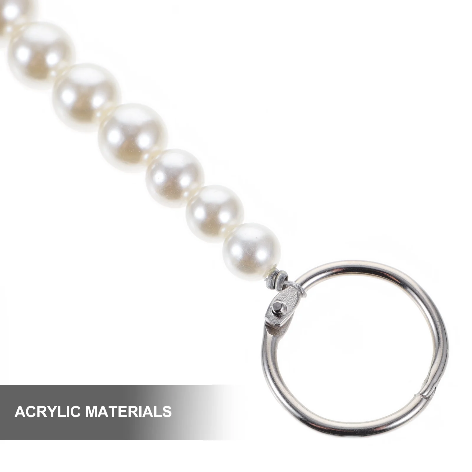 

2Pcs Pearl Chain for Shoes Decorative Charms for Women Girls Secure Attachment New Look Shoe Chain Shoe Charms