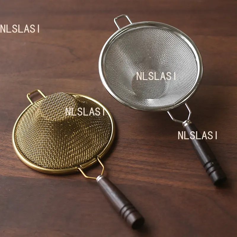 Long Stem Tea Filter Kungfu Teaset Accessories Chinese Double-layer Metal Tea Filter Household Tea Filter Screen Teaware