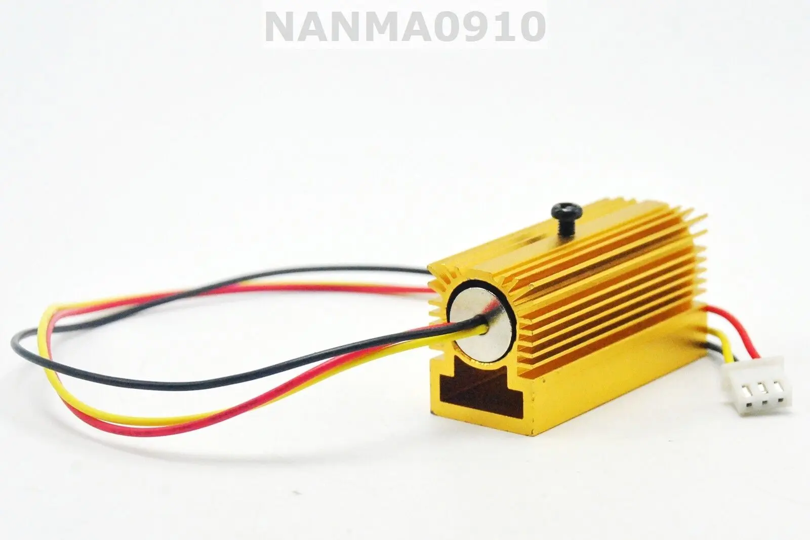 Dot/Line/Cross Adjustable 650nm 5mw Red Laser Module w/ TTL 0-15khz & Heatsink