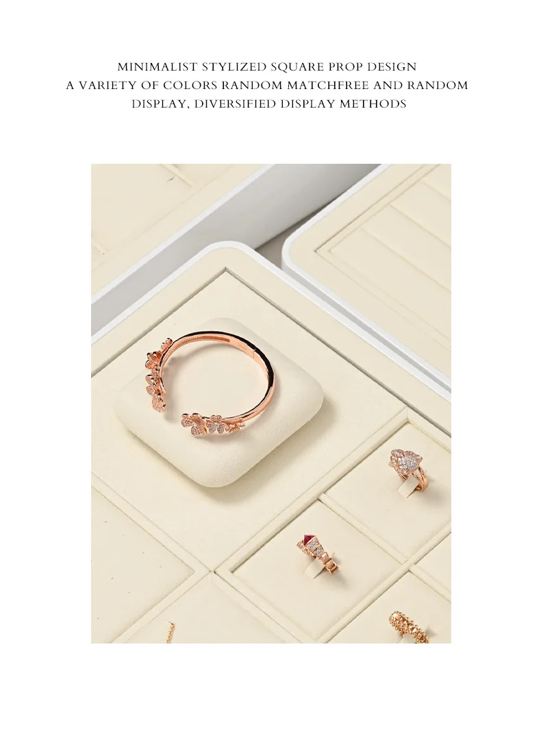 

Новый ящик для хранения ювелирных изделий из микрофибры, кольцо, серьги, ожерелье, часы, органайзер для ювелирных изделий с бриллиантами, ящик для хранения, поднос, подставка