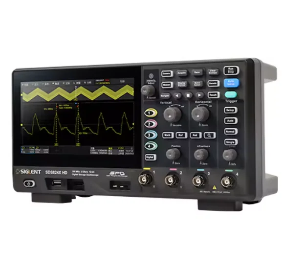 Siglent high-definition oscilloscope SDS800X HD series (SDS802/804/812/814/822/824X HD), 12 bit resolution, 2/4 channels