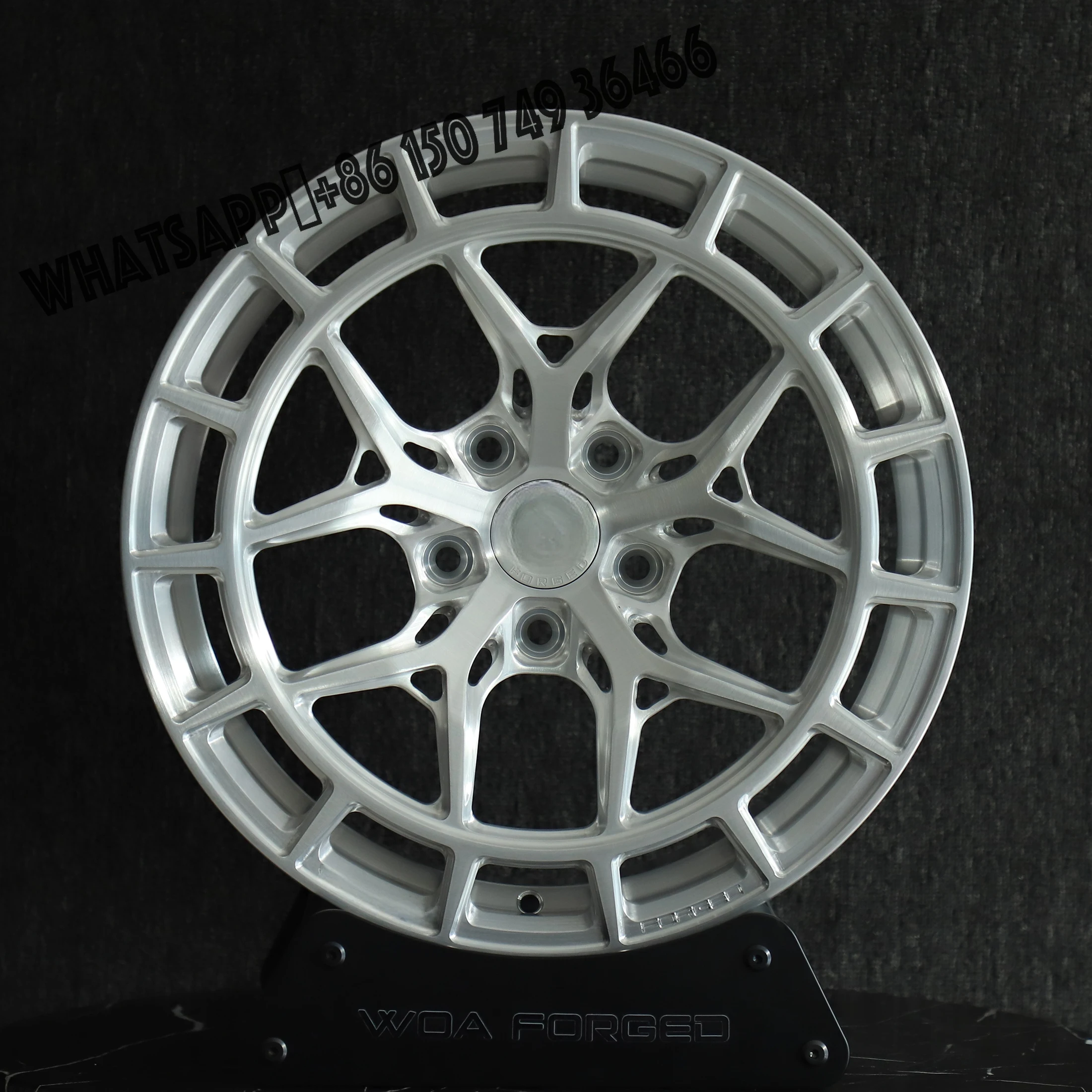 

HFX-1 Custom Forged 17-23 Inch Deep Concave Monoblock Alloy Car Wheels 8J 40mm Lightweight Aluminum New Brushed Wheel 35mm 25mm