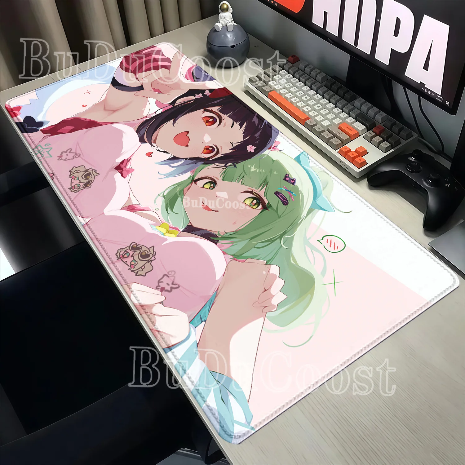 Mousepad Anime Girl Aria Sunna Nangong Yu‌ AOD Angels of Delusion Gaming Mouse Pad PC Zenless Zone Zero ZZZ HD Printing Desk Mat