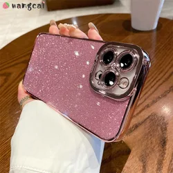 For Vivo V30 V29 V27 V25 V23 Pro Lite V29E V27E V25E V23E V20 SE V21 V21E Shinning Soft Case With Bling Paper Full Cover Case