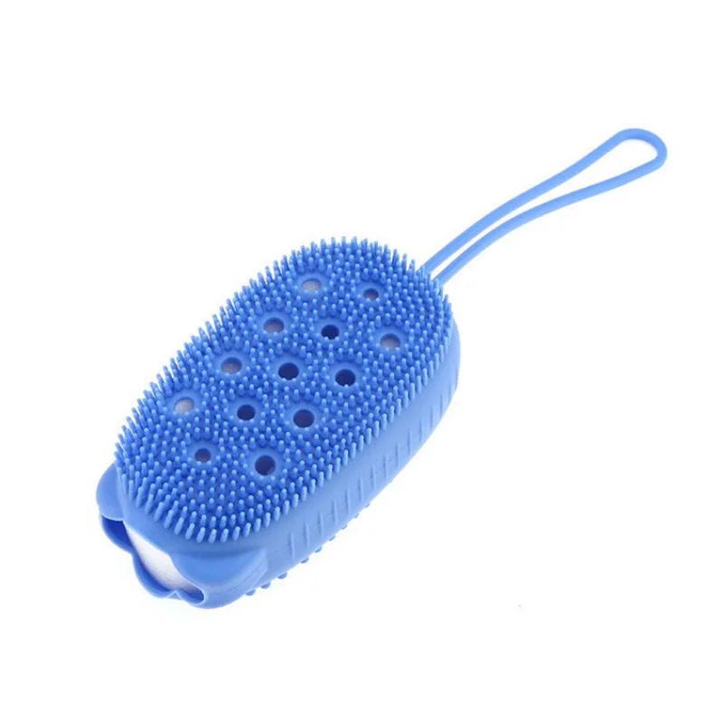 Creative Silicone Bubble Bath Brush Double-Sided Massage Scalp Backrubbing Bath Massage Brush Skin Clean Shower Brushes