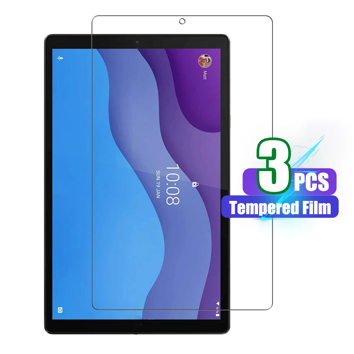 

Tempered Glass for Lenovo Tab M10 HD 2nd TB-X306F TB-X306X Screen Protector for Lenovo Tab M10 HD (2nd Gen) 10.1" Glass Film