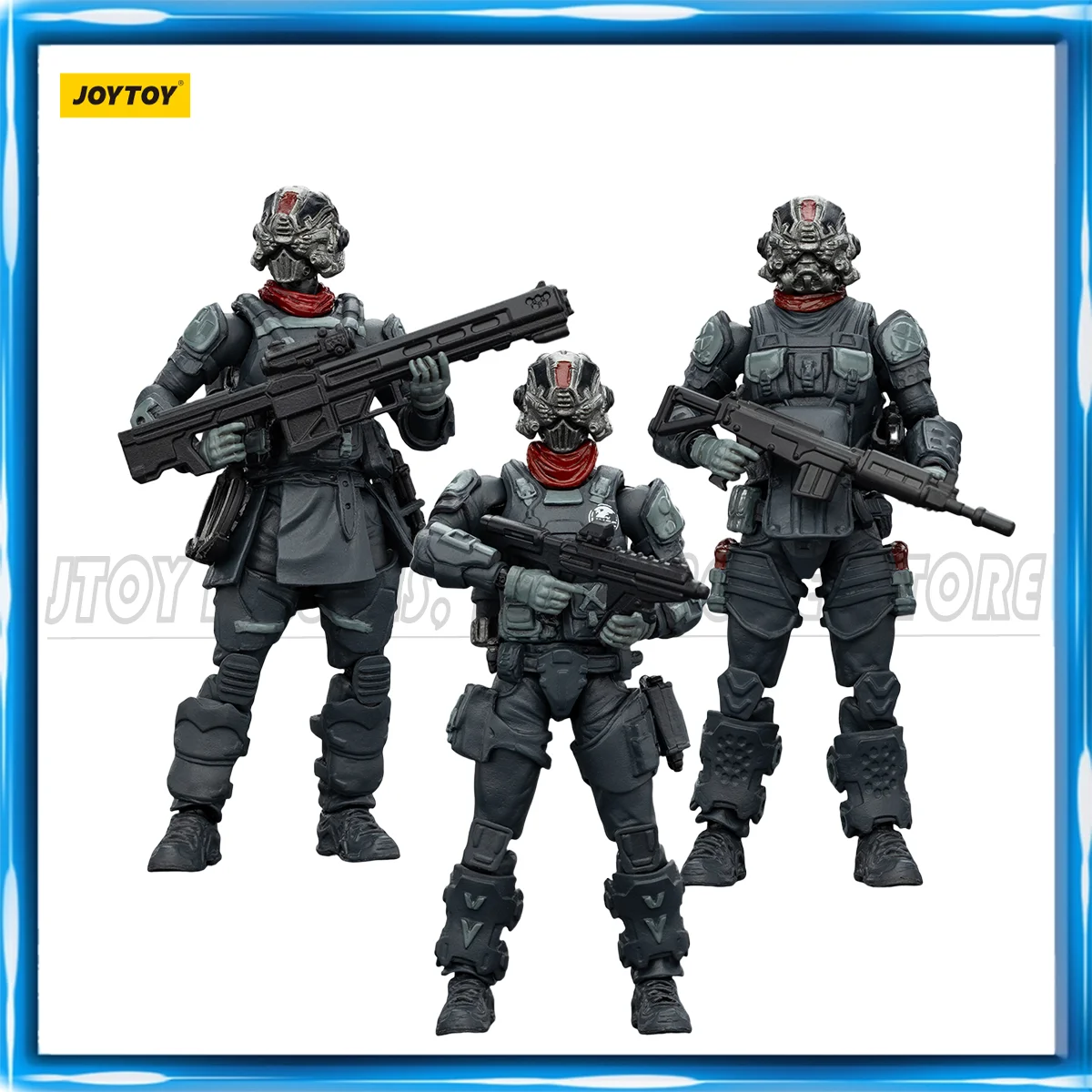 

[Pre Order] JOYTOY 1/25 Action Figure Dark Source UNSC Faceless Squad Anime Military Model Gift