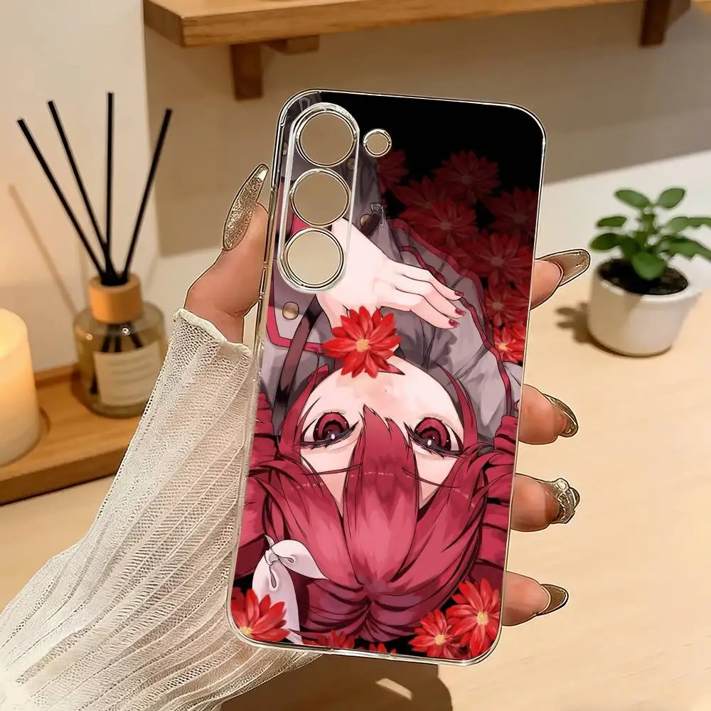 1PC K-Kasane T-Teto Phone Case For Samsung A10 A12 A31 A40 A70 Transparent Cover