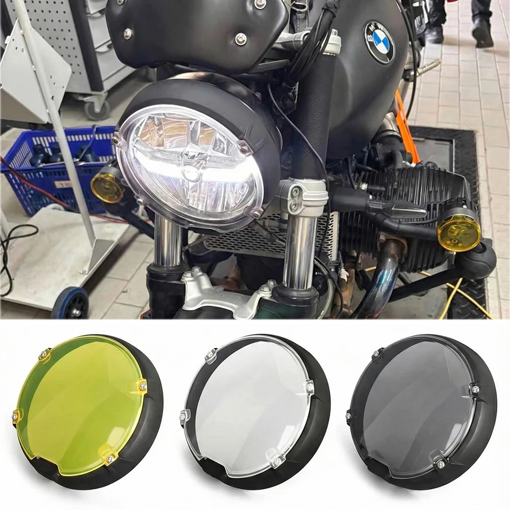 

Новинка для BMW R12 NineT 2024 2025 R18 Classic R9T RNINET Scrambler Urban Racer Pure, защитная крышка для фар, аксессуары