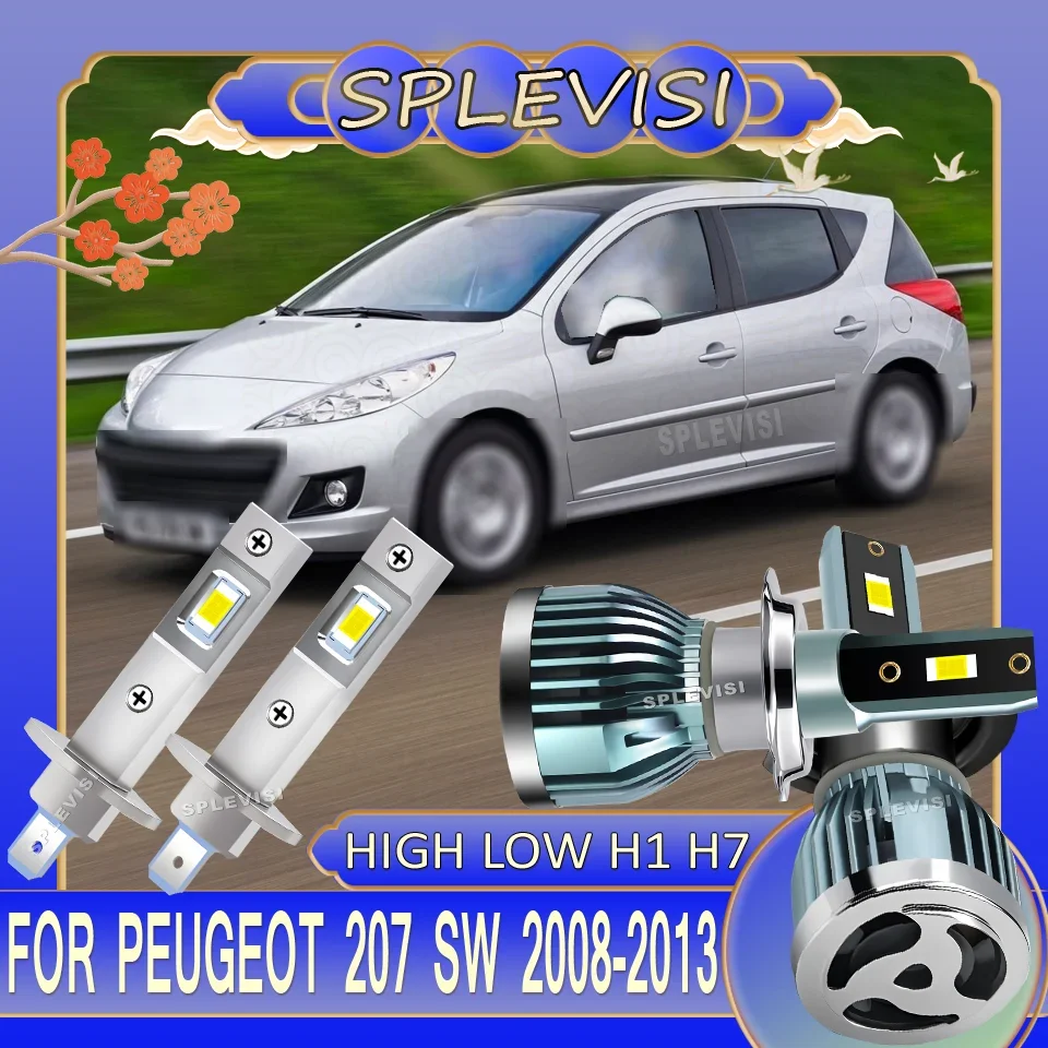 

Stable Current Long-Distance High Lumen Quick Heat headlight high low beam LED​ For Peugeot 207 SW 2008 2009 2010 2011 2012 2013