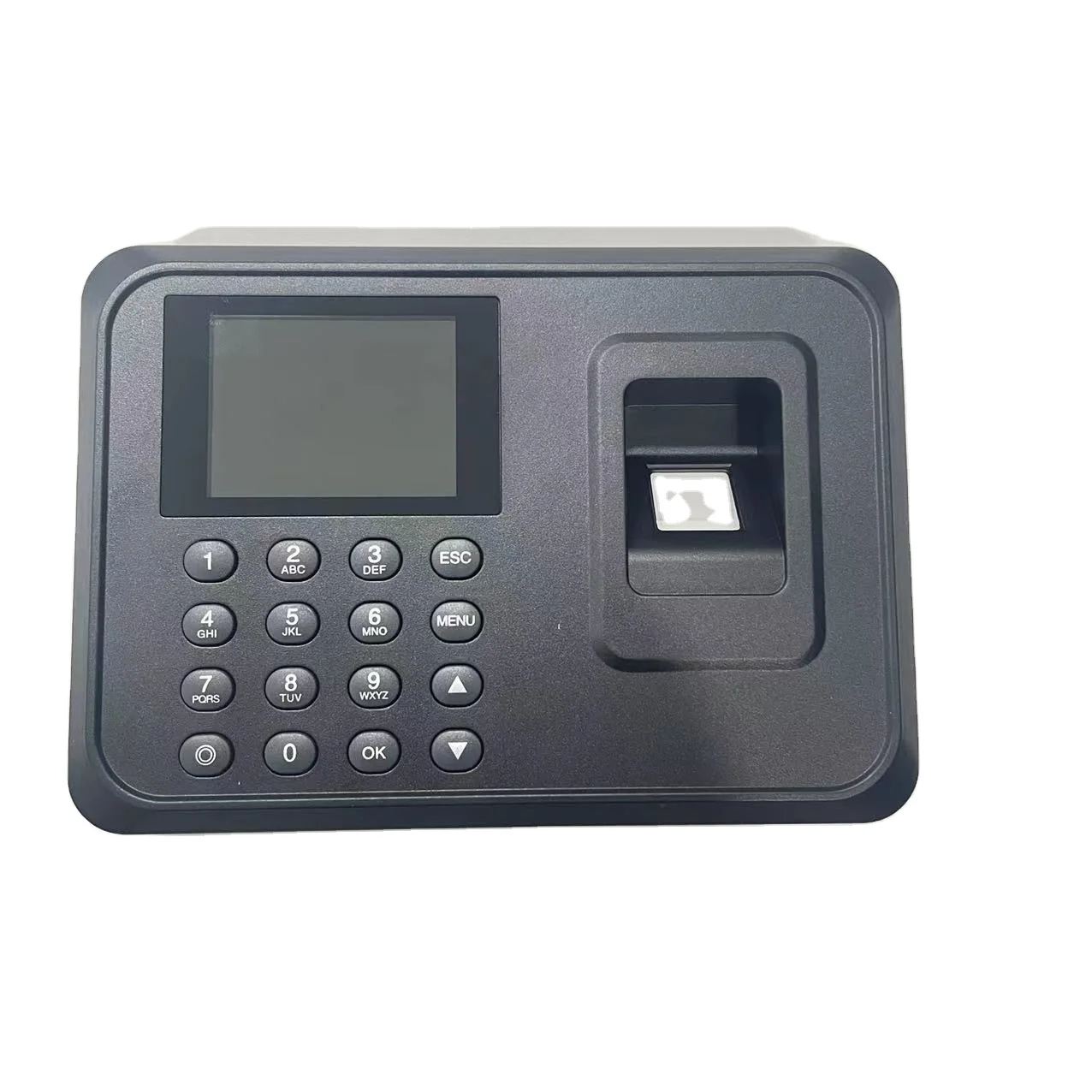 

July003 Fingerprint Attendance System Biometric Clock in Machine Employee Keypad Electric Time Clock Recorder USB Data Managemen